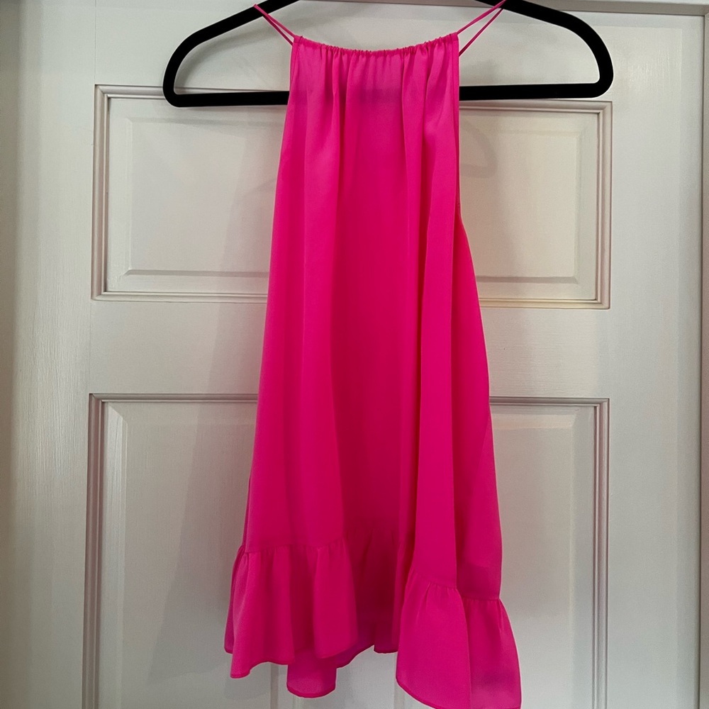 Lily Pulitzer Pink Sleeveless Blouse